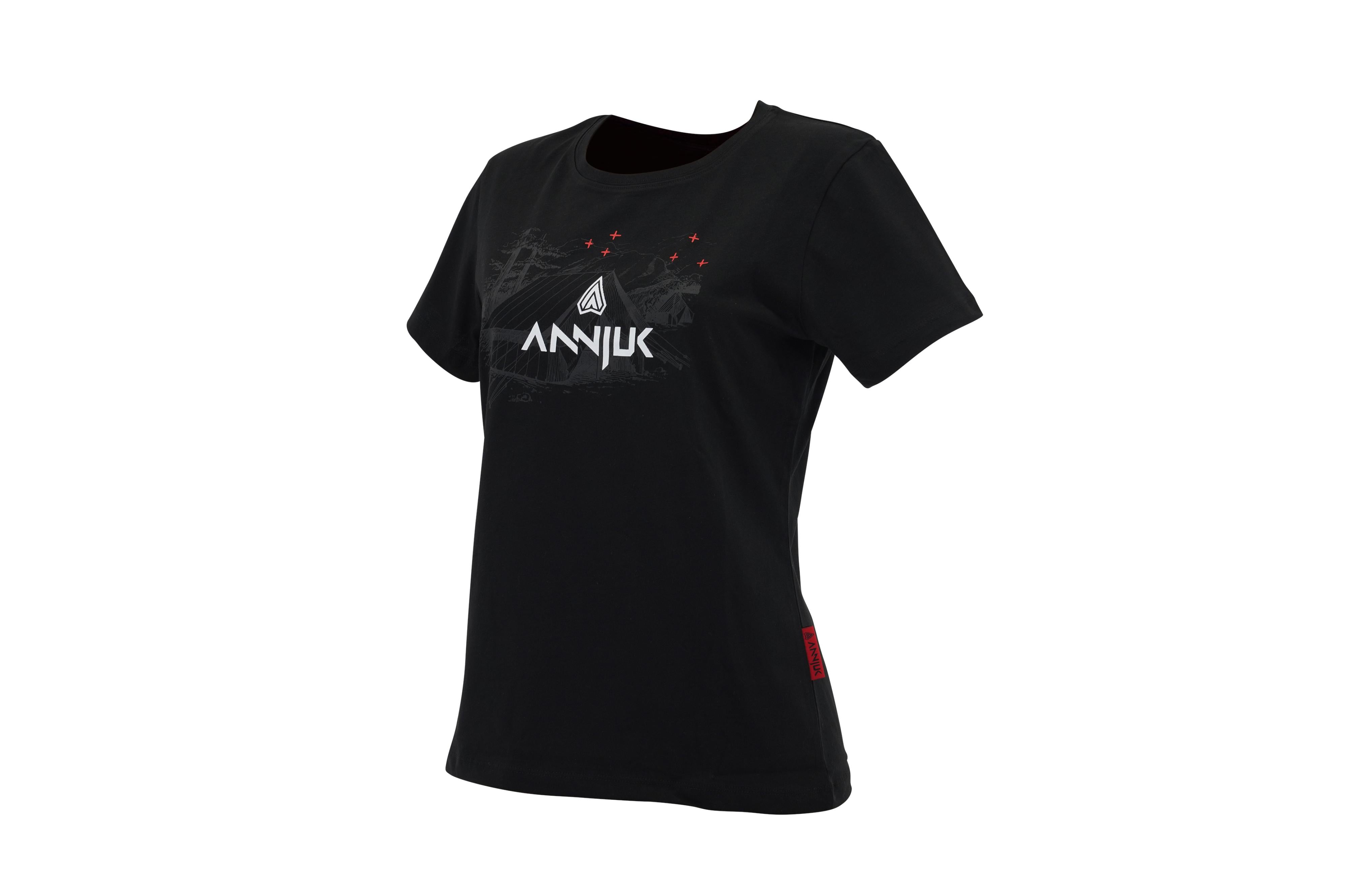 Annjuk T-Shirt Black Logo Big Women