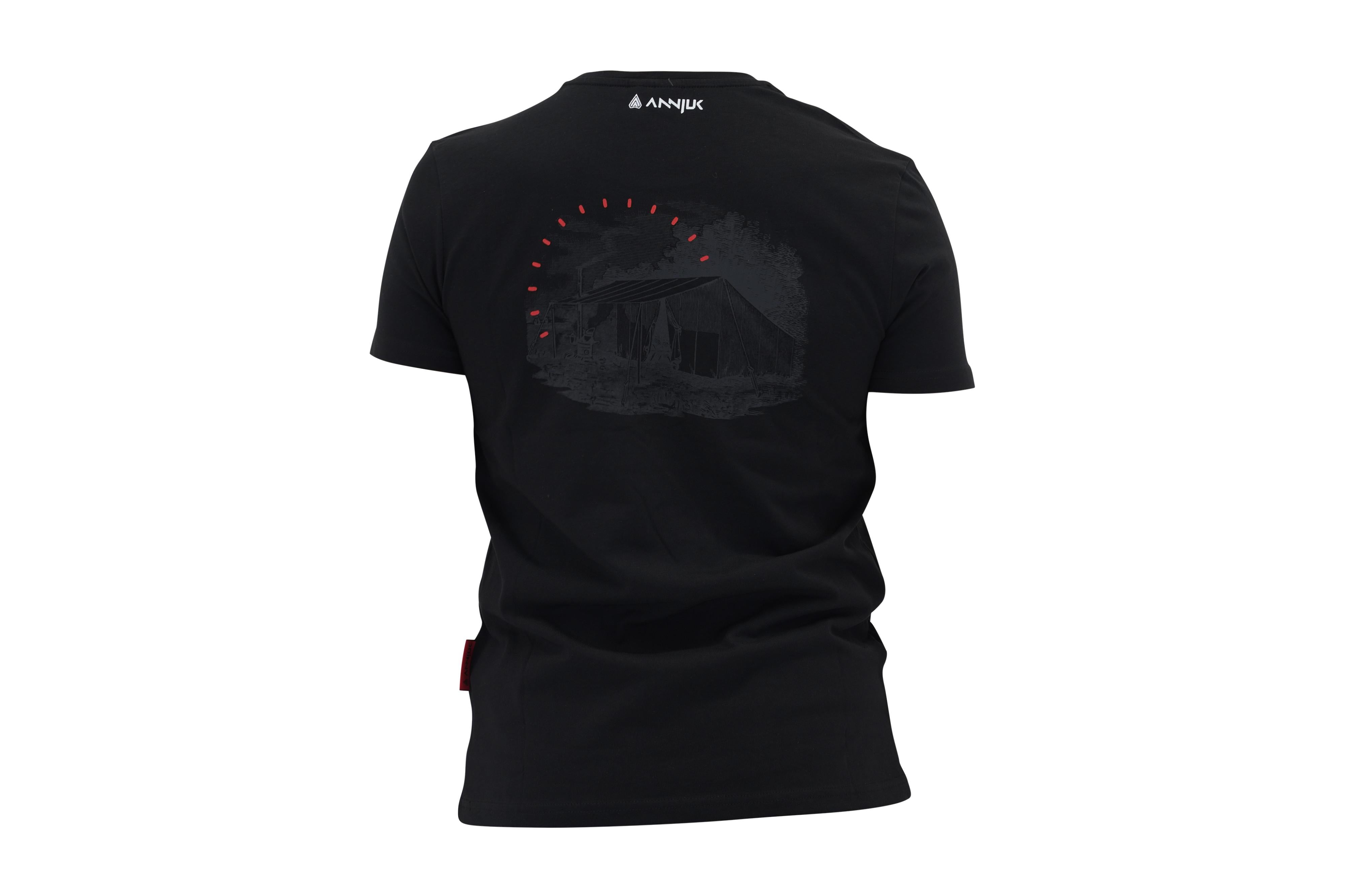 Annjuk T-Shirt Black Logo Small Men