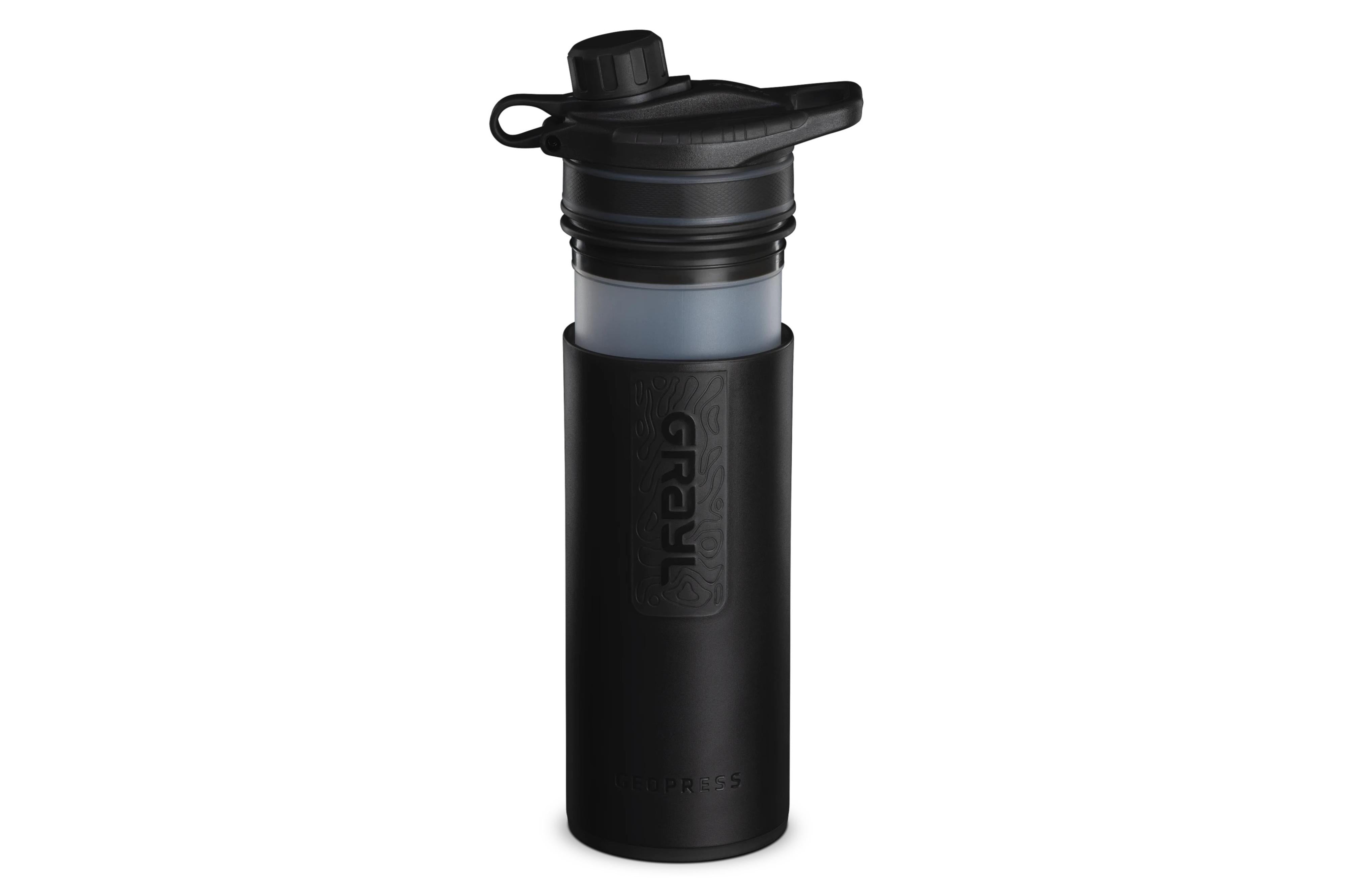 Geopress Purifier Bottle no Valve Covert Black