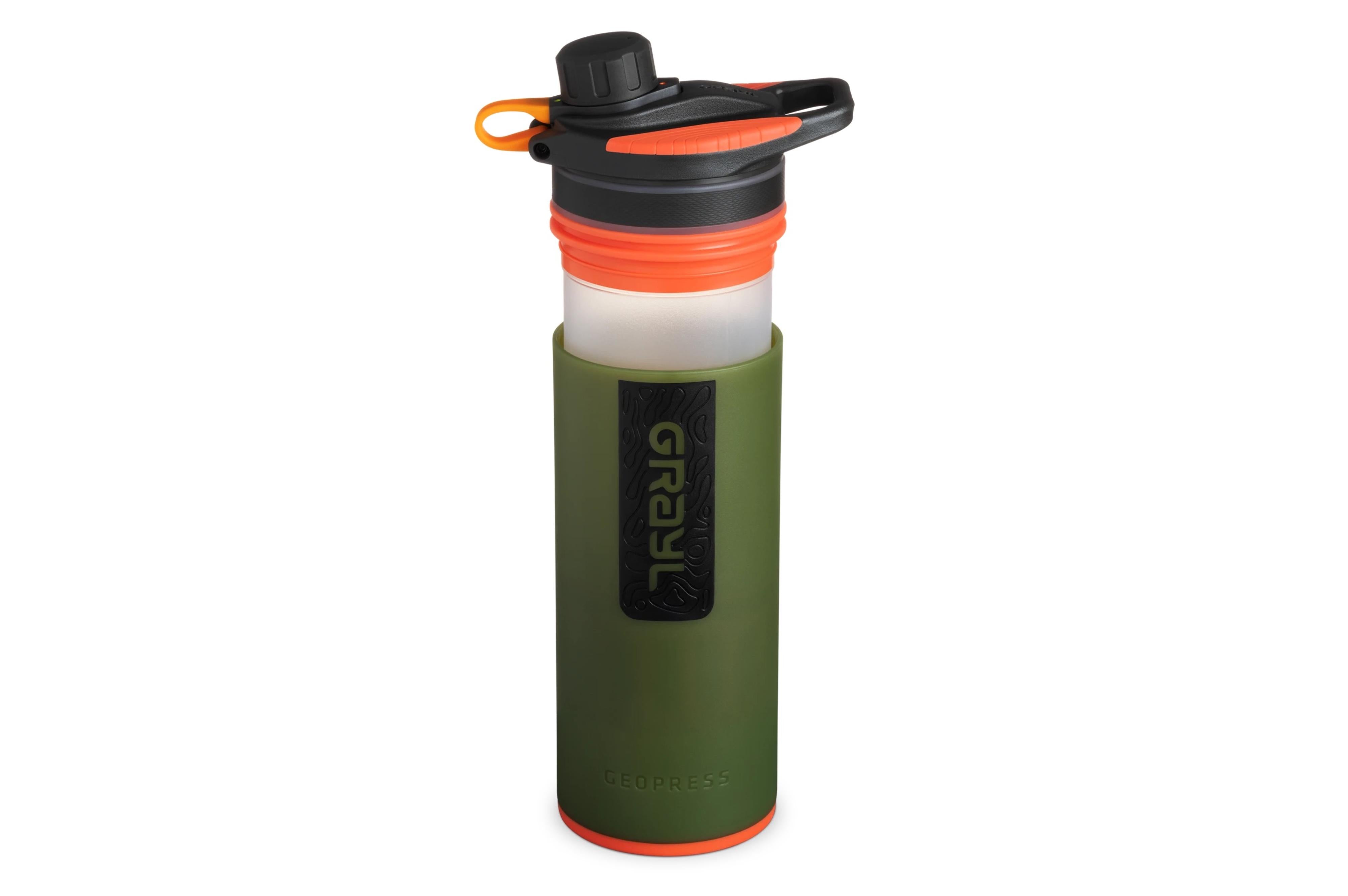 Geopress Purifier Bottle no Valve Oasis Green