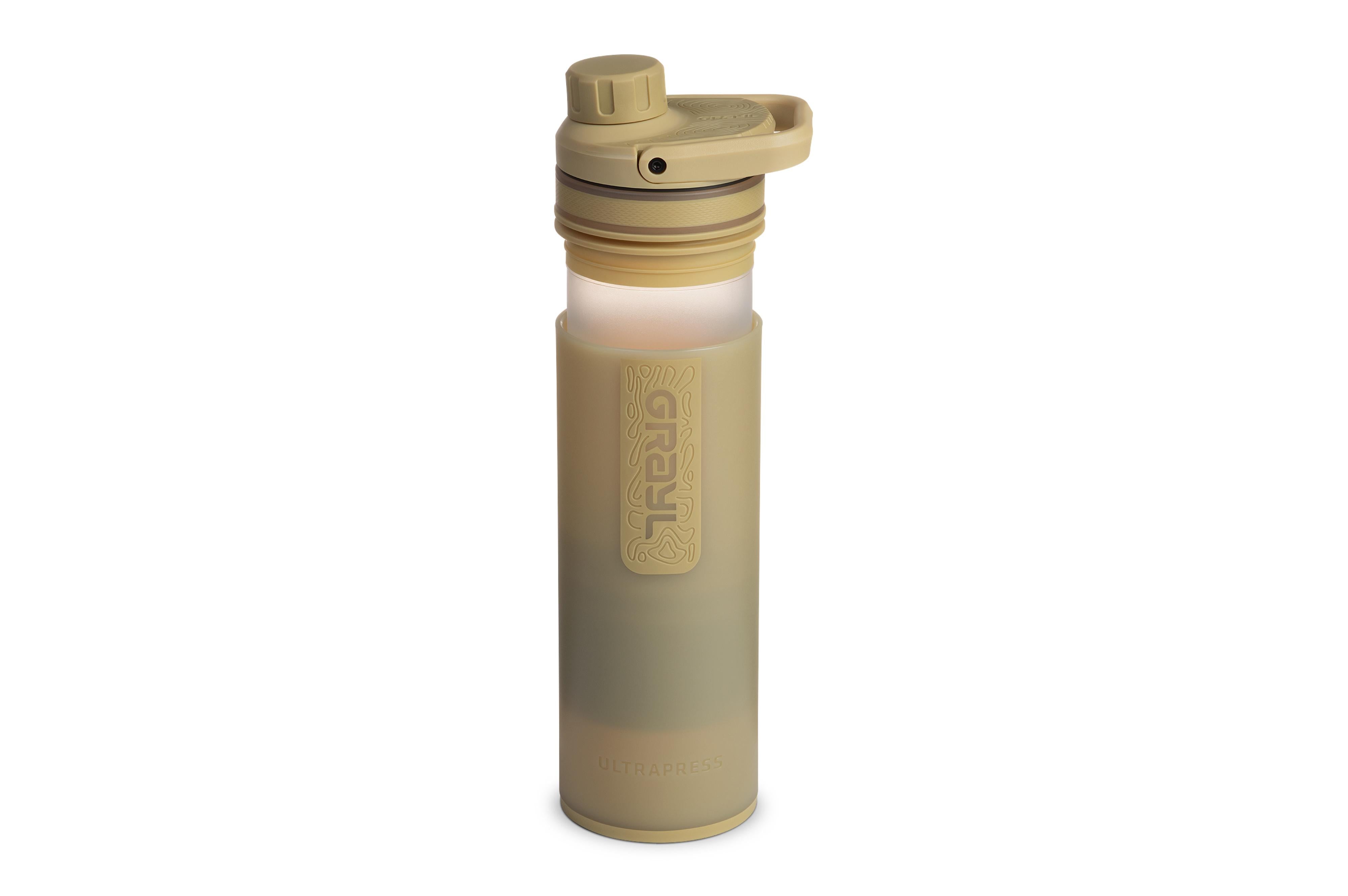 Ultrapress Purifier Bottle no Valve Desert Tan