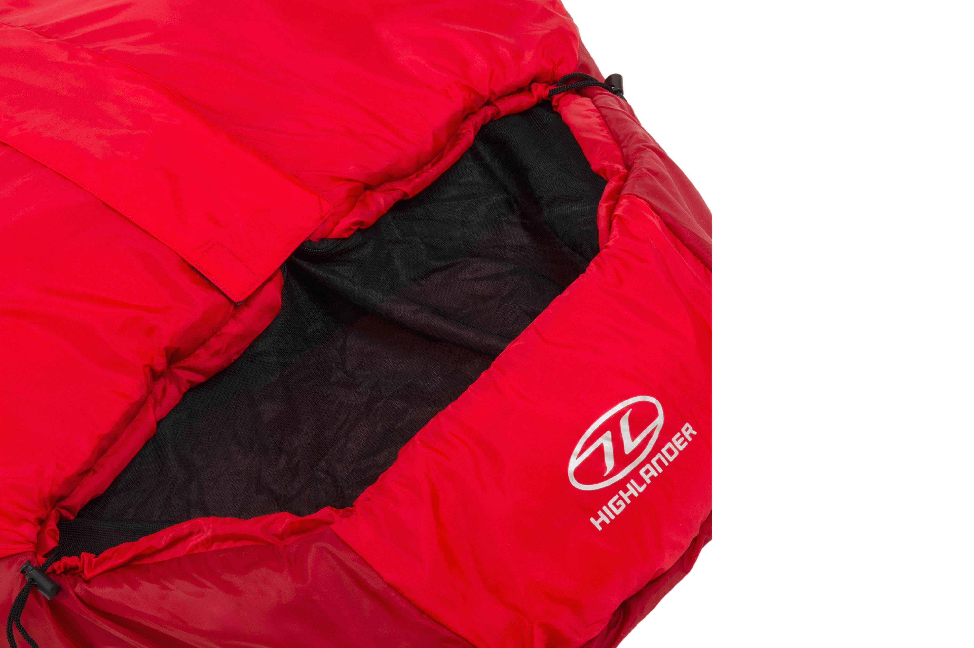 Trekker 250 Sleeping Bag Red