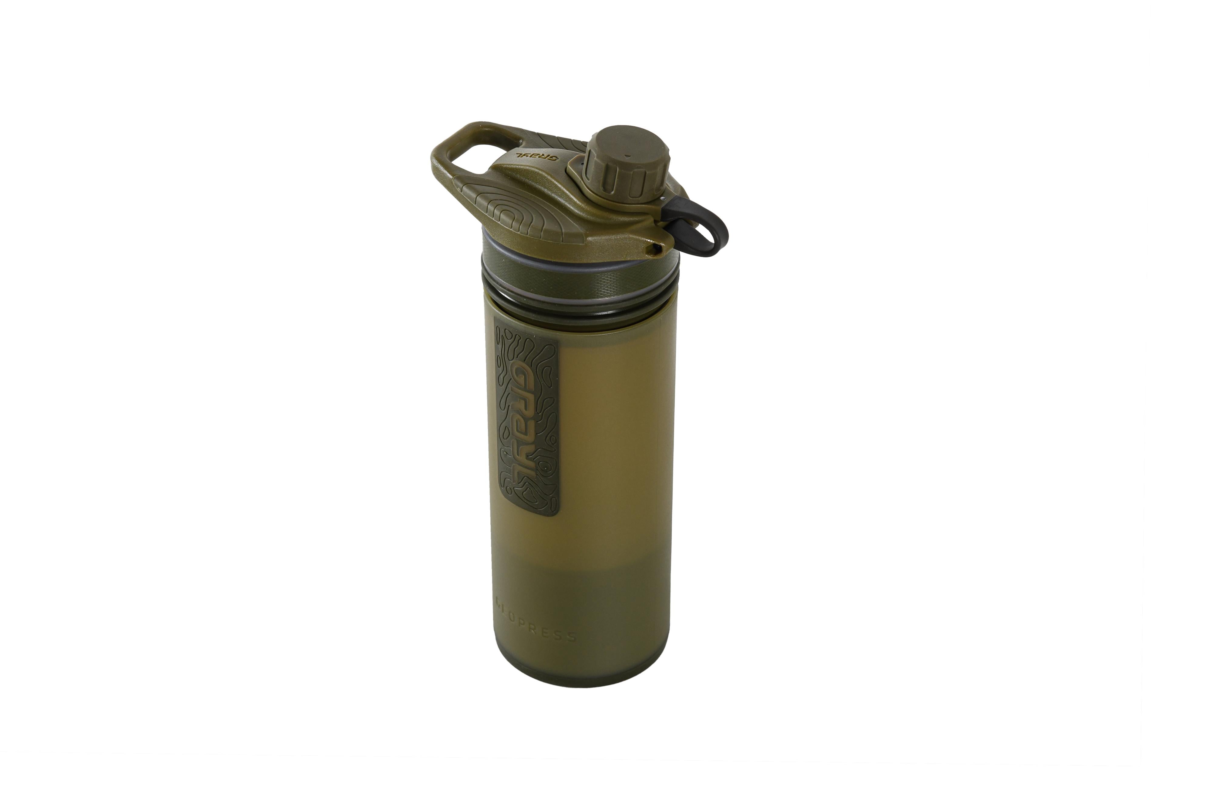 Geopress Purifier Bottle Olive Drab
